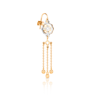 Al Qasr Earrings in 18k Gold