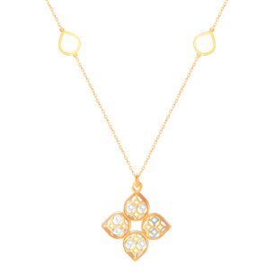AL Qasr Zahra Necklace in 18K Yellow Gold