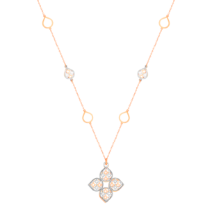 AL Qasr Zahra Necklace in 18K Rose Gold