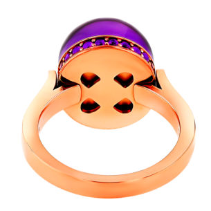 Dome Nobel Amethyst Ring 