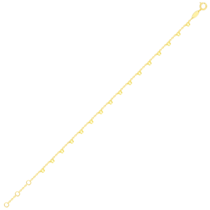 Lydia 18k yellow gold bracelet