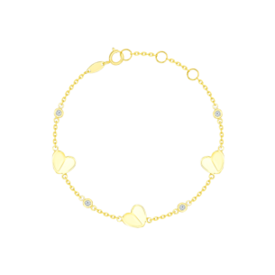 Lydia 18k gold bracelet