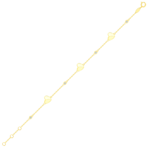 Lydia 18k gold bracelet