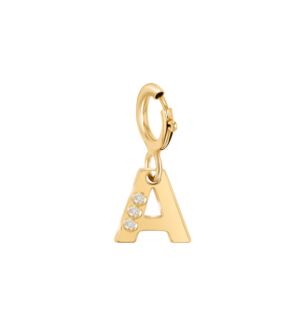 Children's Jewellery Ara Diamond "A" Initial Pendant                  