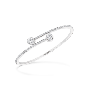 Laurence Graff Signature Wraparound Diamond Bangle